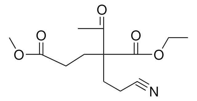 1-ETHYL 5-METHYL 2-ACETYL-2-(2-CYANOETHYL)-GLUTARATE AldrichCPR
