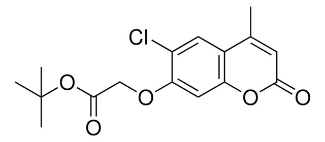 TERT-BUTYL ((6-CHLORO-4-METHYL-2-OXO-2H-CHROMEN-7-YL)OXY)ACETATE AldrichCPR