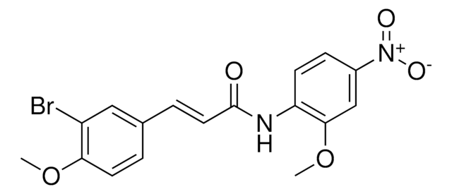 3-(3-BROMO-4-METHOXYPHENYL)-N-(2-METHOXY-4-NITROPHENYL)ACRYLAMIDE AldrichCPR