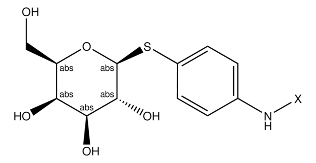 4-Aminophenyl-&#946;-D-thiogalactopyranoside-Agarose 4B matrix 4% beaded agarose