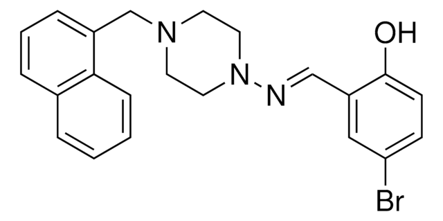 4-BROMO-2-(((4-(1-NAPHTHYLMETHYL)-1-PIPERAZINYL)IMINO)METHYL)PHENOL AldrichCPR