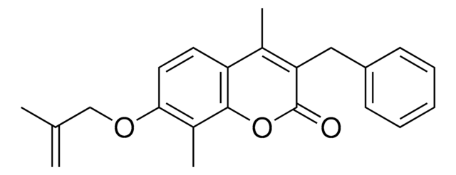 3-BENZYL-4,8-DIMETHYL-7-((2-METHYL-2-PROPENYL)OXY)-2H-CHROMEN-2-ONE AldrichCPR