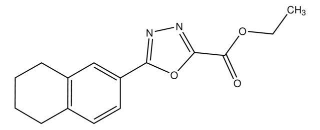 Ethyl 5-(1,2,3,4-tetrahydronaphthalen-7-yl)-1,3,4-oxadiazole-2-carboxylate