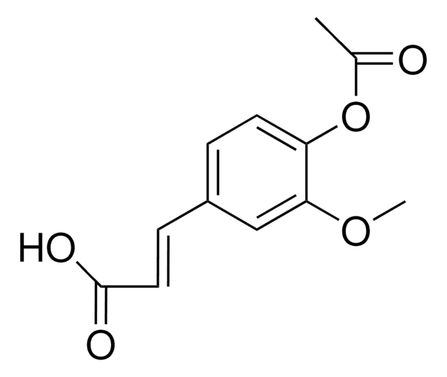 4-ACETOXY-3-METHOXYCINNAMIC ACID AldrichCPR