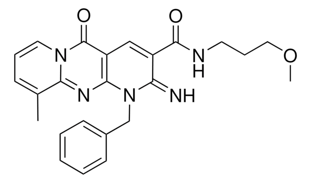 1-BENZYL-2-IMINO-N-(3-METHOXYPROPYL)-10-METHYL-5-OXO-1,5-DIHYDRO-2H-DIPYRIDO[1,2-A:2,3-D]PYRIMIDINE-3-CARBOXAMIDE AldrichCPR