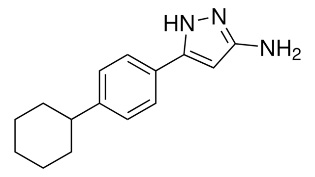 5-(4-Cyclohexylphenyl)-1H-pyrazol-3-ylamine AldrichCPR