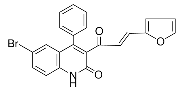 6-BROMO-3-(3-FURAN-2-YL-ACRYLOYL)-4-PHENYL-1H-QUINOLIN-2-ONE AldrichCPR