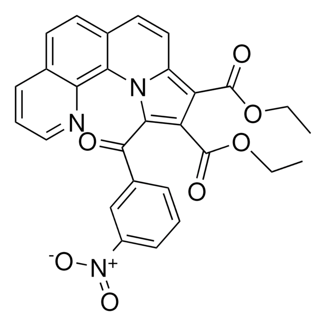 DIETHYL 11-(3-NITROBENZOYL)PYRROLO(1,2-A)(1,10)PHENANTHROLINE-9,10-DICARBOXYLATE AldrichCPR