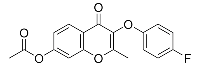 3-(4-FLUOROPHENOXY)-2-METHYL-4-OXO-4H-CHROMEN-7-YL ACETATE AldrichCPR