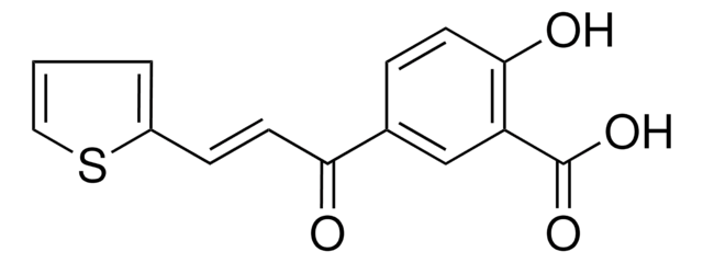 2-HYDROXY-5-(3-(2-THIENYL)ACRYLOYL)BENZOIC ACID AldrichCPR