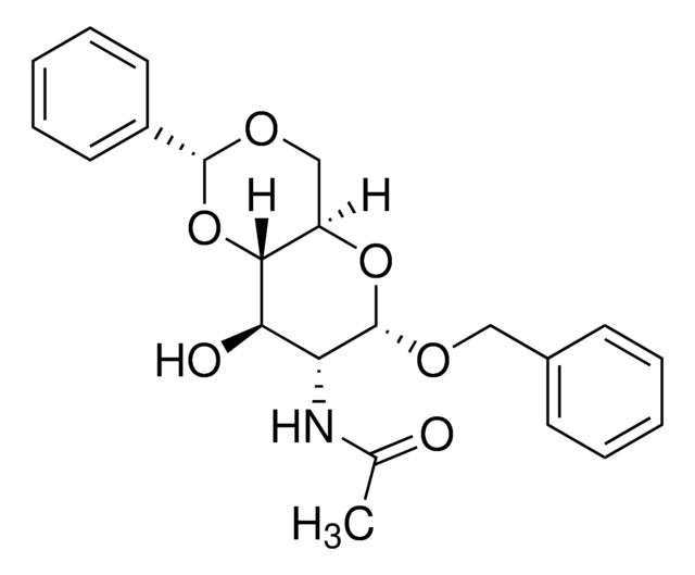 Benzyl-2-acetamido-4,6-O-benzylidene-2-deoxy-&#945;-D-glucopyranoside &#8805;99.0% (sum of enantiomers, HPLC)