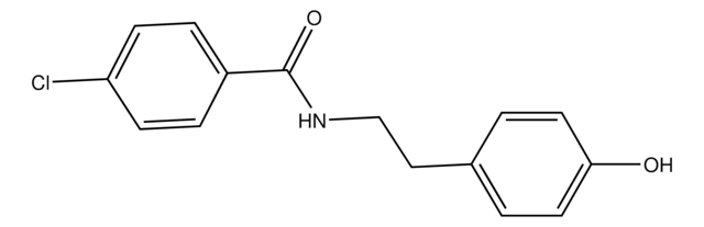 4-Chloro-N-[2-(4-hydroxyphenyl)ethyl]benzamide AldrichCPR