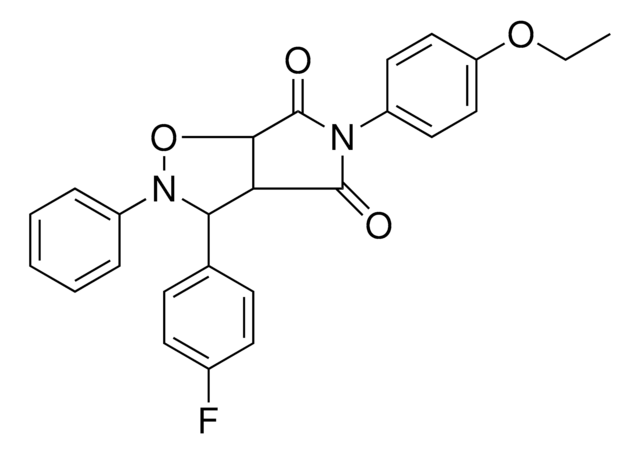 5-(4-ETHOXYPHENYL)-3-(4-FLUOROPHENYL)-2-PHENYLDIHYDRO-2H-PYRROLO[3,4-D]ISOXAZOLE-4,6(3H,5H)-DIONE AldrichCPR