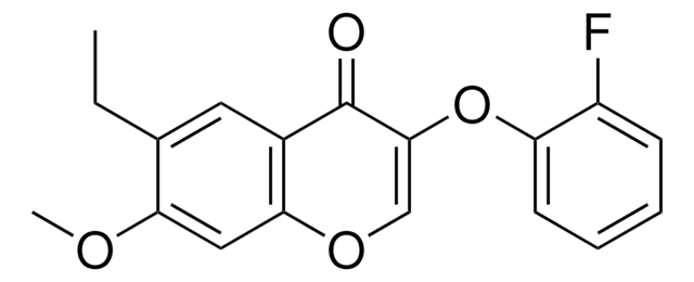 6-ETHYL-3-(2-FLUOROPHENOXY)-7-METHOXY-4H-CHROMEN-4-ONE AldrichCPR