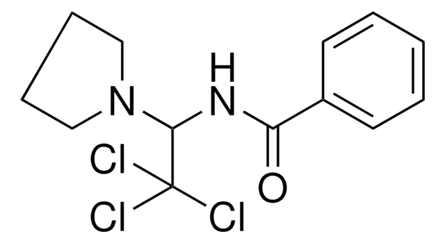 N-(2,2,2-TRICHLORO-1-PYRROLIDIN-1-YL-ETHYL)-BENZAMIDE AldrichCPR