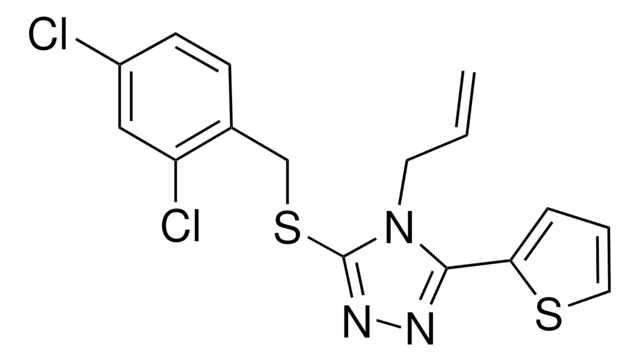 4-ALLYL-3-((2,4-DICHLOROBENZYL)THIO)-5-(2-THIENYL)-4H-1,2,4-TRIAZOLE AldrichCPR