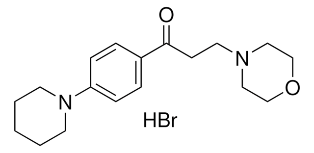 3-MORPHOLIN-4-YL-1-(4-PIPERIDIN-1-YL-PHENYL)-PROPAN-1-ONE, HYDROBROMIDE AldrichCPR