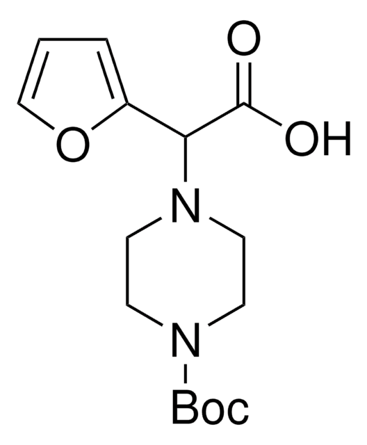 2-(4-Boc-piperazin-1-yl)-2-(furan-2-yl)acetic acid 97%