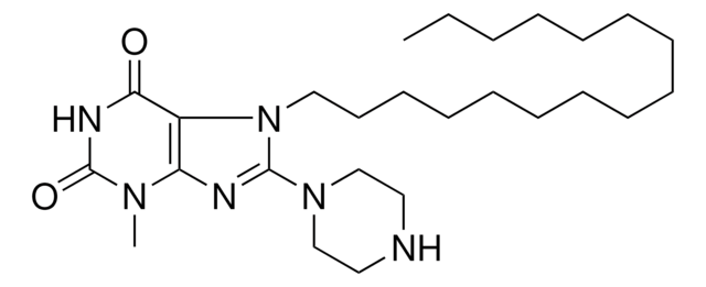 7-HEXADECYL-3-METHYL-8-PIPERAZIN-1-YL-3,7-DIHYDRO-PURINE-2,6-DIONE AldrichCPR