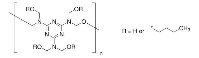 Poly(melamine-co-formaldehyde) butylated, solution average Mn ~1,250, 95&#160;wt. % in 1-butanol