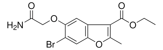 ETHYL 5-(2-AMINO-2-OXOETHOXY)-6-BROMO-2-METHYL-1-BENZOFURAN-3-CARBOXYLATE AldrichCPR