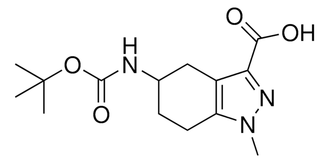 5-[(tert-Butoxycarbonyl)amino]-1-methyl-4,5,6,7-tetrahydro-1H-indazole-3-carboxylic acid AldrichCPR