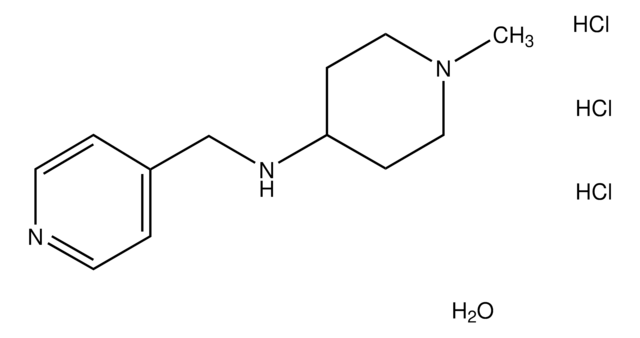 1-Methyl-N-(4-pyridinylmethyl)-4-piperidinamine trihydrochloride hydrate AldrichCPR