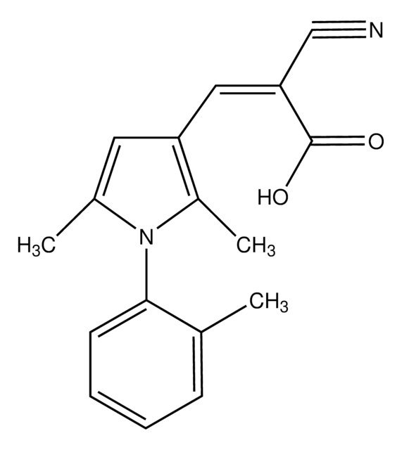 (2Z)-2-Cyano-3-[2,5-dimethyl-1-(2-methylphenyl)-1H-pyrrol-3-yl]acrylic acid