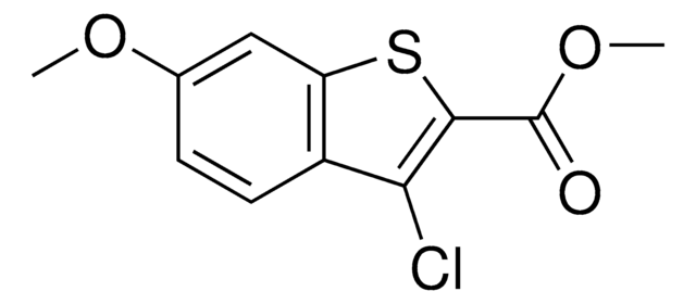 Methyl 3-chloro-6-methoxybenzo[b]thiophene-2-carboxylate AldrichCPR