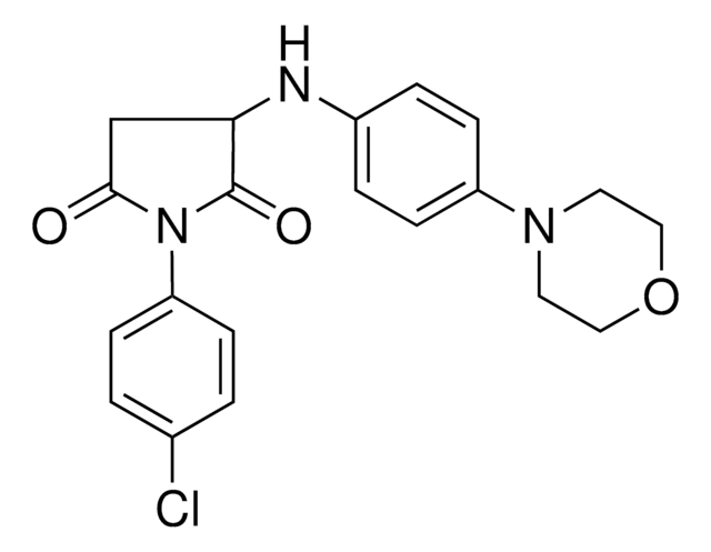 1-(4-CHLOROPHENYL)-3-(4-(4-MORPHOLINYL)ANILINO)-2,5-PYRROLIDINEDIONE AldrichCPR