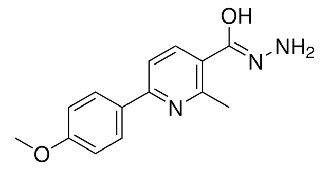 6-(4-Methoxyphenyl)-2-methylpyridine-3-carbohydrazide AldrichCPR