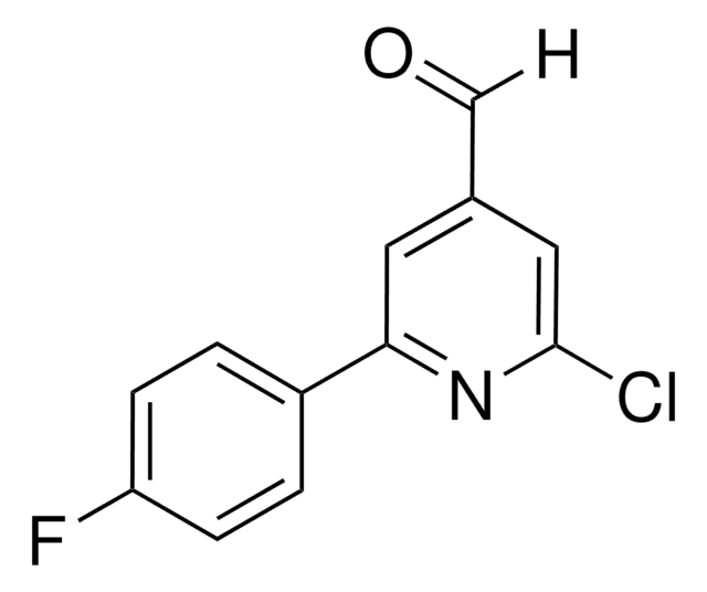 2-CHLORO-6-(4-FLUOROPHENYL)ISONICOTINALDEHYDE AldrichCPR