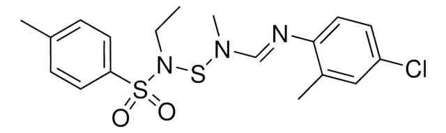 N-{[{(E)-[(4-Chloro-2-methylphenyl)imino]methyl}(methyl)amino]sulfanyl}-N-ethyl-4-methylbenzenesulfonamide AldrichCPR