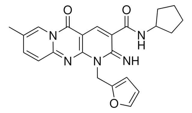 N-CYCLOPENTYL-1-(2-FURYLMETHYL)-2-IMINO-8-METHYL-5-OXO-1,5-DIHYDRO-2H-DIPYRIDO[1,2-A:2,3-D]PYRIMIDINE-3-CARBOXAMIDE AldrichCPR