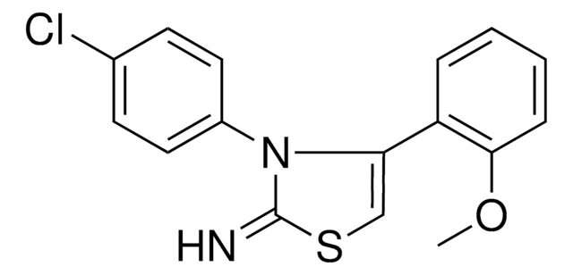 3-(4-CHLOROPHENYL)-4-(2-METHOXYPHENYL)-1,3-THIAZOL-2(3H)-IMINE AldrichCPR