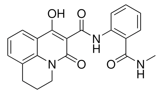 7-HYDROXY-N-{2-[(METHYLAMINO)CARBONYL]PHENYL}-5-OXO-2,3-DIHYDRO-1H,5H-PYRIDO[3,2,1-IJ]QUINOLINE-6-CARBOXAMIDE AldrichCPR