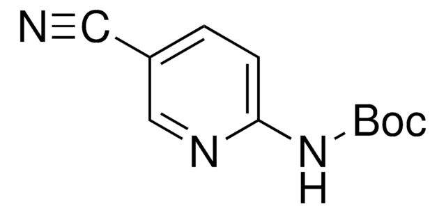 2-(Boc-amino)pyridine-5-carbonitrile 96%