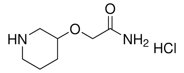 2-(Piperidin-3-yloxy)acetamide hydrochloride AldrichCPR