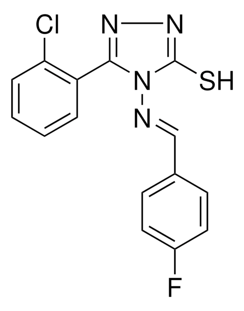 5 4 Chlorophenyl 4 2 Thienylmethylene Amino 4h 1 2 4 Triazole 3 Thiol Aldrichcpr Sigma