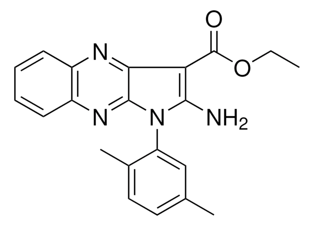 ETHYL 2-AMINO-1-(2,5-DIMETHYLPHENYL)-1H-PYRROLO(2,3-B)QUINOXALINE-3-CARBOXYLATE AldrichCPR