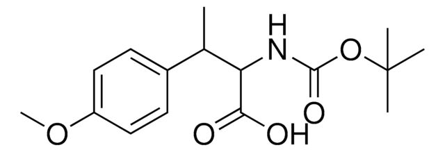 2-TERT-BUTOXYCARBONYLAMINO-3-(4-METHOXY-PHENYL)-BUTYRIC ACID AldrichCPR