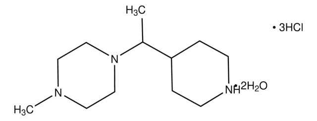 1-Methyl-4-(1-piperidin-4-ylethyl)piperazine trihydrochloride dihydrate AldrichCPR