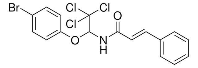 N-(1-(4-BROMOPHENOXY)-2,2,2-TRICHLOROETHYL)-3-PHENYLACRYLAMIDE AldrichCPR