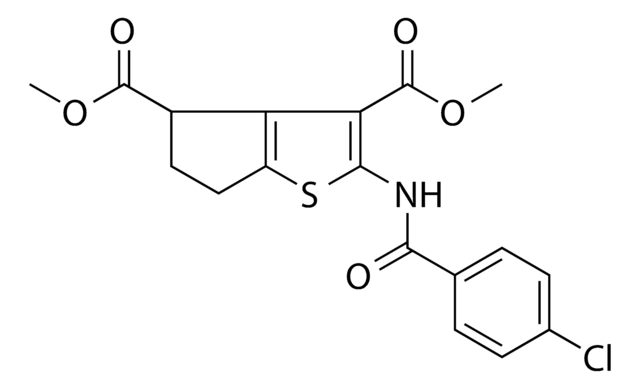 DIMETHYL 2-[(4-CHLOROBENZOYL)AMINO]-5,6-DIHYDRO-4H-CYCLOPENTA[B]THIOPHENE-3,4-DICARBOXYLATE AldrichCPR