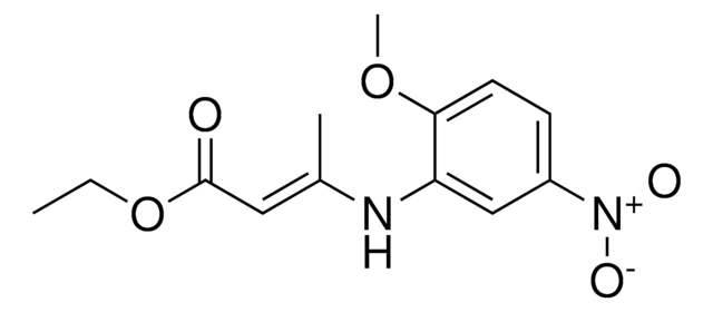 ETHYL 3-(2-METHOXY-5-NITROANILINO)-2-BUTENOATE AldrichCPR