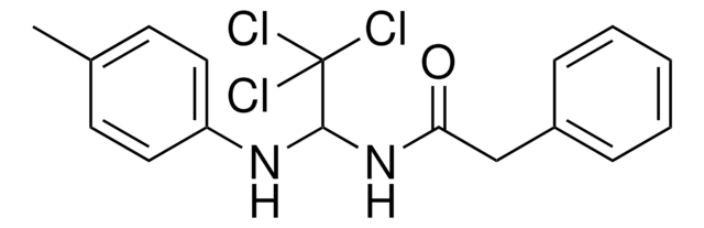 2-PHENYL-N-(2,2,2-TRICHLORO-1-(4-TOLUIDINO)ETHYL)ACETAMIDE AldrichCPR