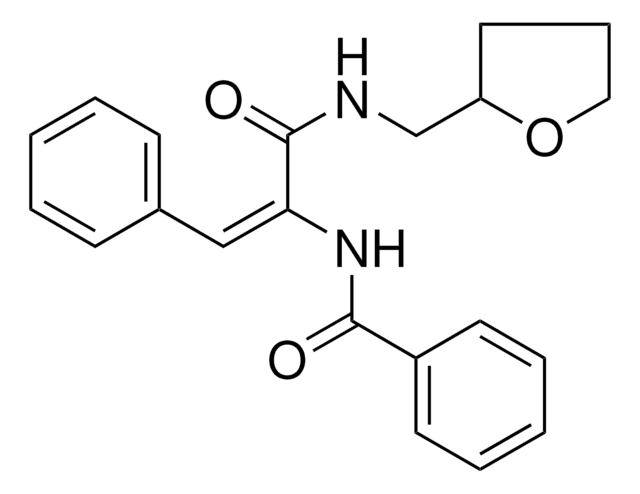 N-(2-PHENYL-1-((TETRAHYDRO-FURAN-2-YLMETHYL)-CARBAMOYL)-VINYL)-BENZAMIDE AldrichCPR