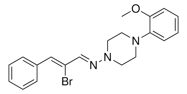 N-(2-BROMO-3-PHENYL-2-PROPENYLIDENE)-4-(2-METHOXYPHENYL)-1-PIPERAZINAMINE AldrichCPR