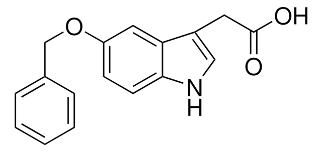 5-Benzyloxyindole-3-acetic acid crystalline