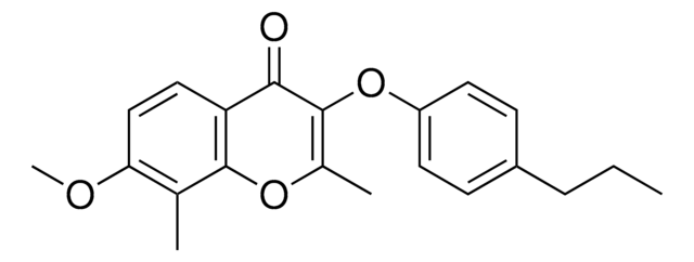 7-METHOXY-2,8-DIMETHYL-3-(4-PROPYL-PHENOXY)-CHROMEN-4-ONE AldrichCPR